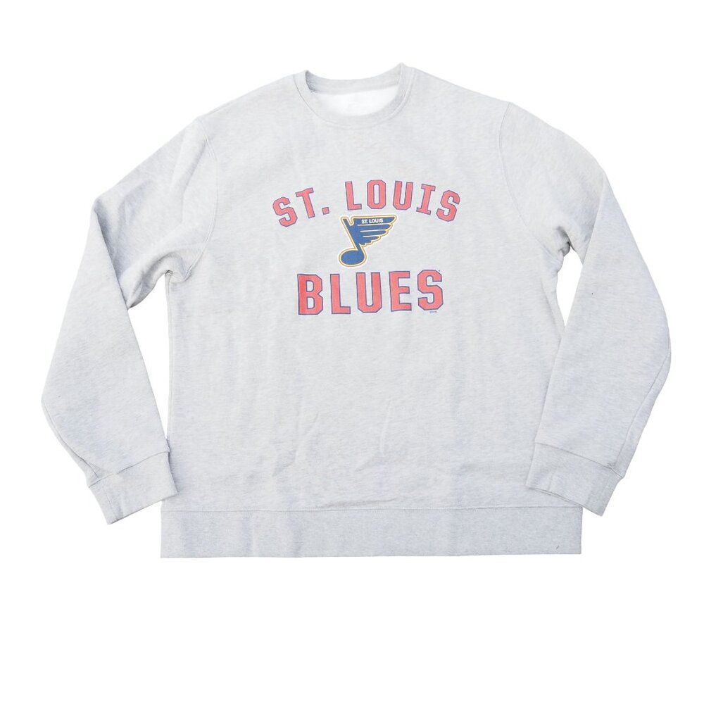 Fanatics St. Louis Blues Special Edition Victory Arch Sweatshirt Men's XL Grey